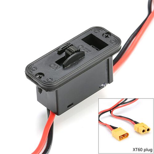极速RC Heavy Duty Battery Harness Switch W/ T/XT60/EC3 Plug