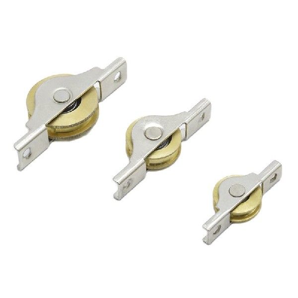 2Pcs/Lot Stainless Steel Sliding Door S/M/L Roller Cabinet