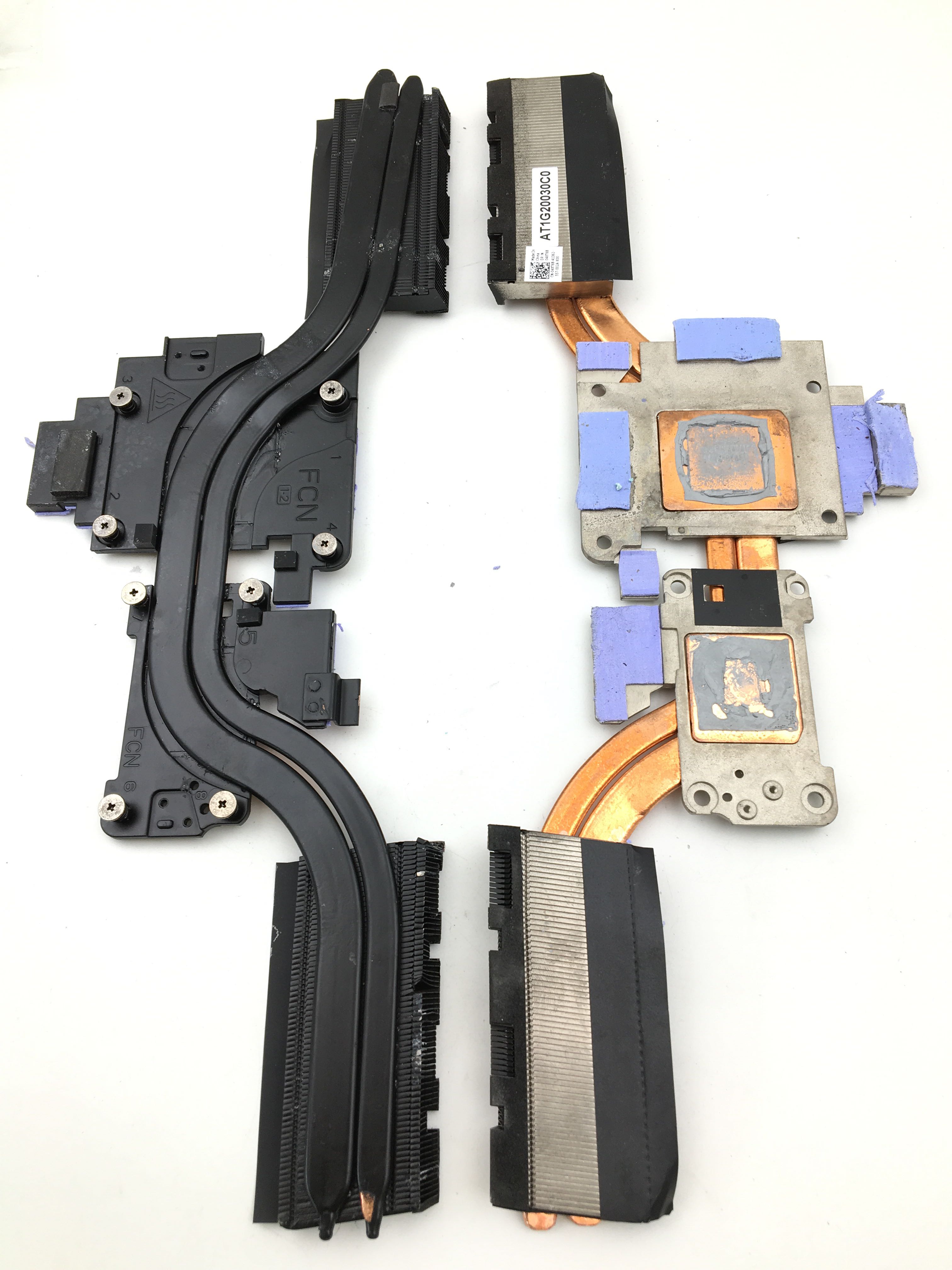 外星人 散热器模组 散热铜管 04XT68 AT1G20030C0