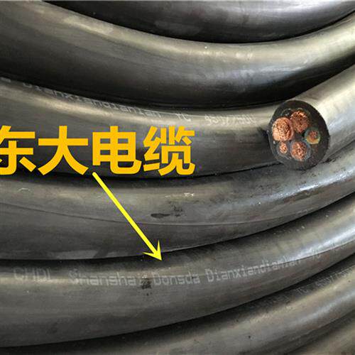 橡套电缆2芯3芯4芯5国标YZ/YC/YCW电缆线10/16/25/35平方防水铜线