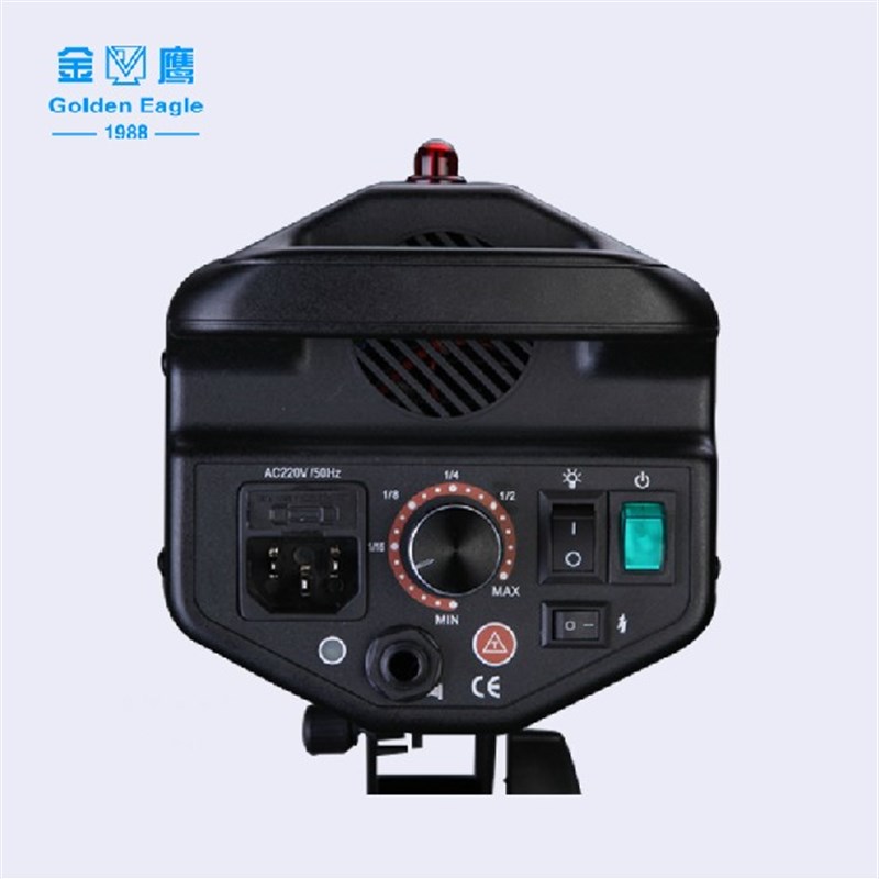 金鹰300E影室闪光灯摄影灯300W摄影器材人像淘宝拍摄灯光单灯头