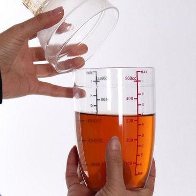 350/500/700/1000ml Transparent Dual Scale Grams Cocktail