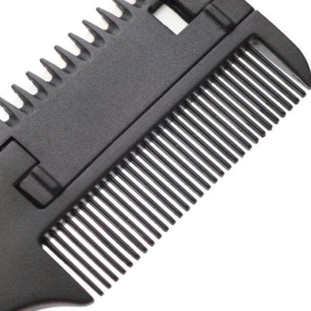 削发器梳家用成人打薄刀理髲梳子带刀片削发器女士家用削头发双面