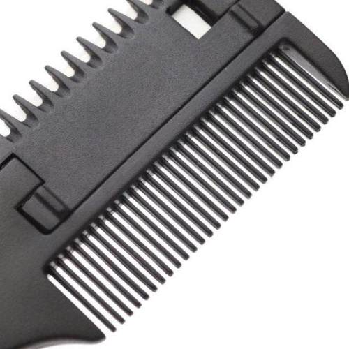 削发器梳家用成人打薄刀理髲梳子带刀片削发器女士家用削头发双面