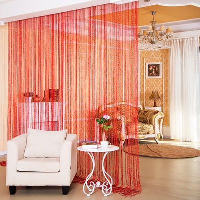 String Curtains Line Curtain Door Curtain Patio Net Fringe