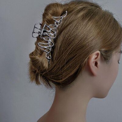 极速Ruoshui Woman Novelty Irregular Hairpins Punk Style Meta