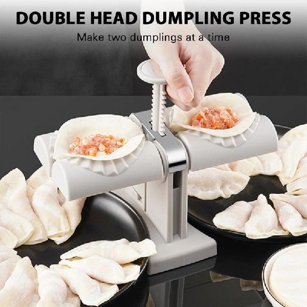 Dumpling Maker Machine Kitchen Gadget Accessories Double