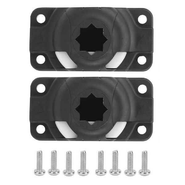 1/2pcs Inflatable Boat Canoe Kayak Rod Holder Mount Base