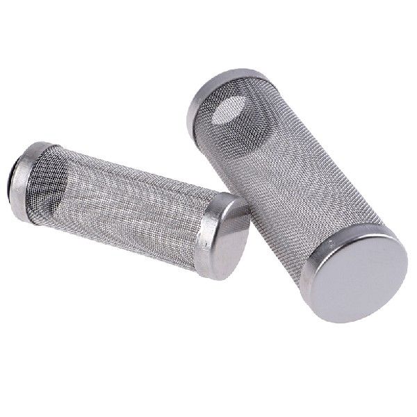 Aquarium Inflow Inlet Filter Stainless Basket Mesh Net