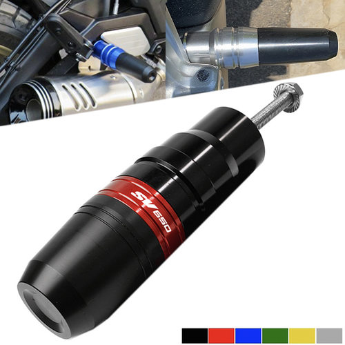好货适用铃木DL1000/650SV650GSX改装防摔棒胶发动机排气管保护球