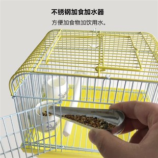 运输笼子外出鸟笼携带鸟笼手提笼虎皮牡丹玄凤文鸟鹦鹉鸟笼运输盒