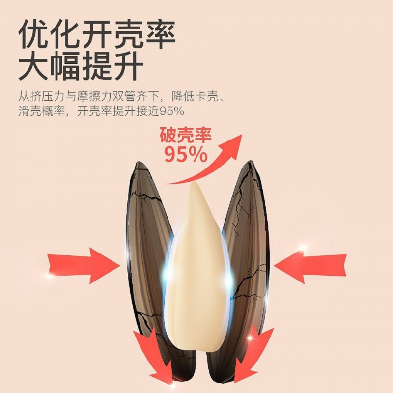 .嗑瓜子剥机家用小型懒人电动可爱去壳机全自动脱壳机其他厨房小