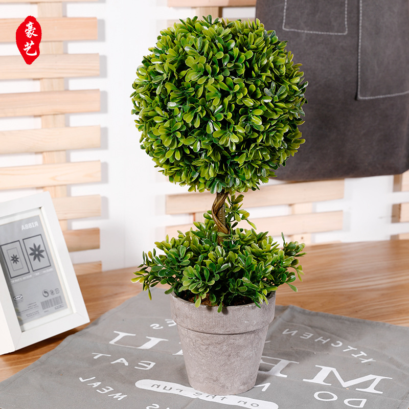 Simulation flower green plant shooting props office home gar