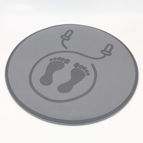 好货Jump Rope Mat Exercise Cushioning Mute Yoga Mat Pad Soun