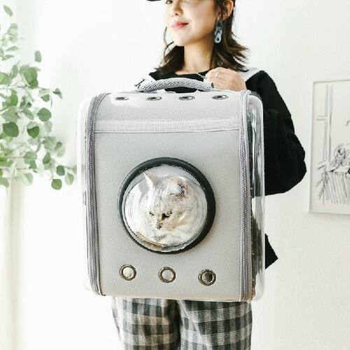 极速New Pet Carrier Backpack Large Transparent Backpack Kore