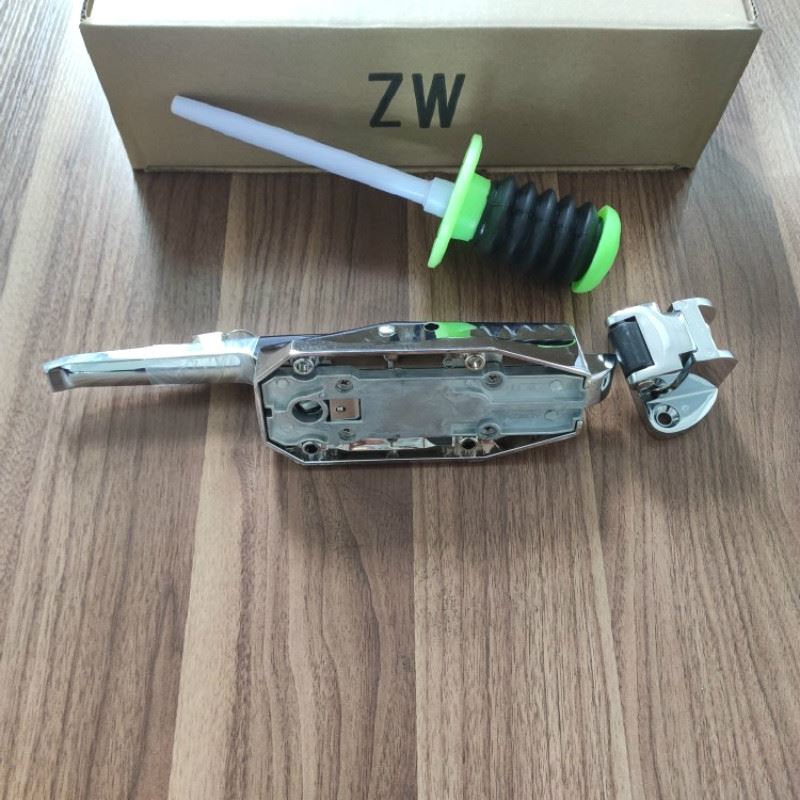 。ZW-1178不锈钢冷库平门锁凸门冻库安全锁把手工业烘烤箱门锁冰
