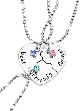 好货Good sister souvenirs friendship graduation jigsaw neckl