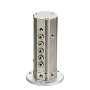 08多回路旋转接头歧管块气动元 替怡和达J 04M501 件接头 XYH51