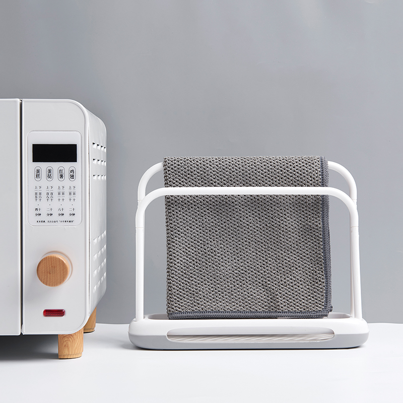 厨房沥水抹布架洗碗布擦手巾挂架水槽海绵台面水池收纳毛巾置物架