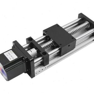 双光轴滚珠丝杆滑台直线精密导轨十字丝杆数控U模组滑轨 极速新品