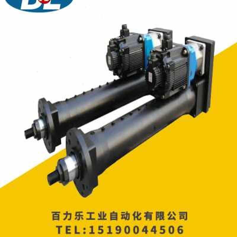 极速新品厂销电动推杆直连折返重型伺服电动缸大推力15T1T820吨30