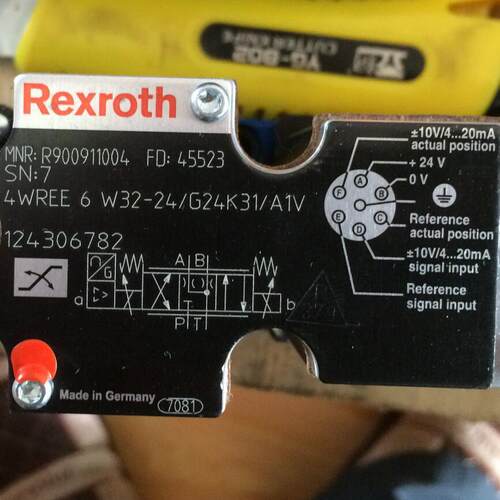 R900911004  4WREE6W32-24/G24K31/A1V # Rexroth比例