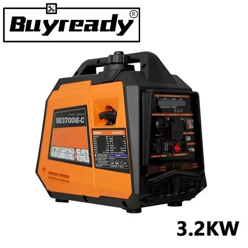 220V3.2KW汽油发电机静音便携