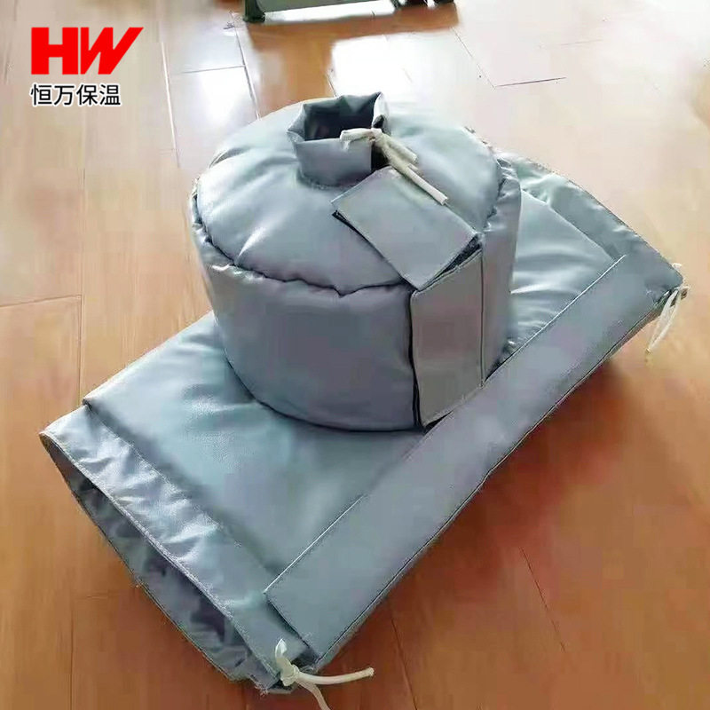 耐高温保温套工业管道绝热球阀阀门立体式电加热型可拆卸保温套