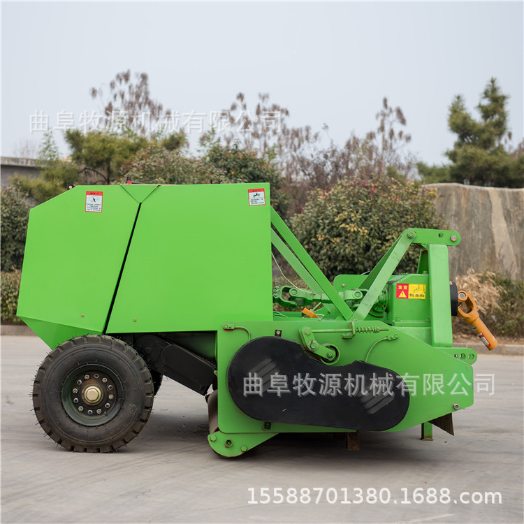 运城秸秆收割粉碎打包机 牧草收割粉碎打捆机 站立秸秆收割打包机