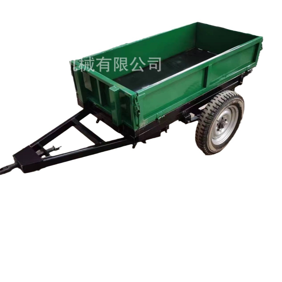 农用拉粮养殖场拉青储液压左右自卸7cx-6后翻拖车四轮拖拉机拖车