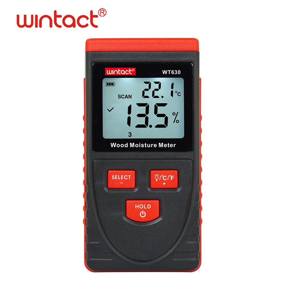 Wintact WT630木材水分仪原木地板含水率Wood moisture meter