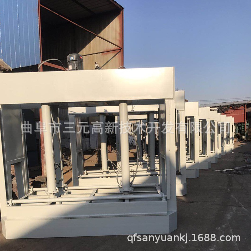 聚氨脂发泡层压机 50吨 100吨液压蜂窝板冷压机 液压钢木门压力机