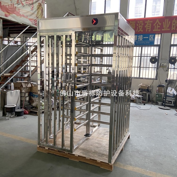 高铁站火车站全高栅栏智能单向转闸门 防止投递物品单项人行道闸