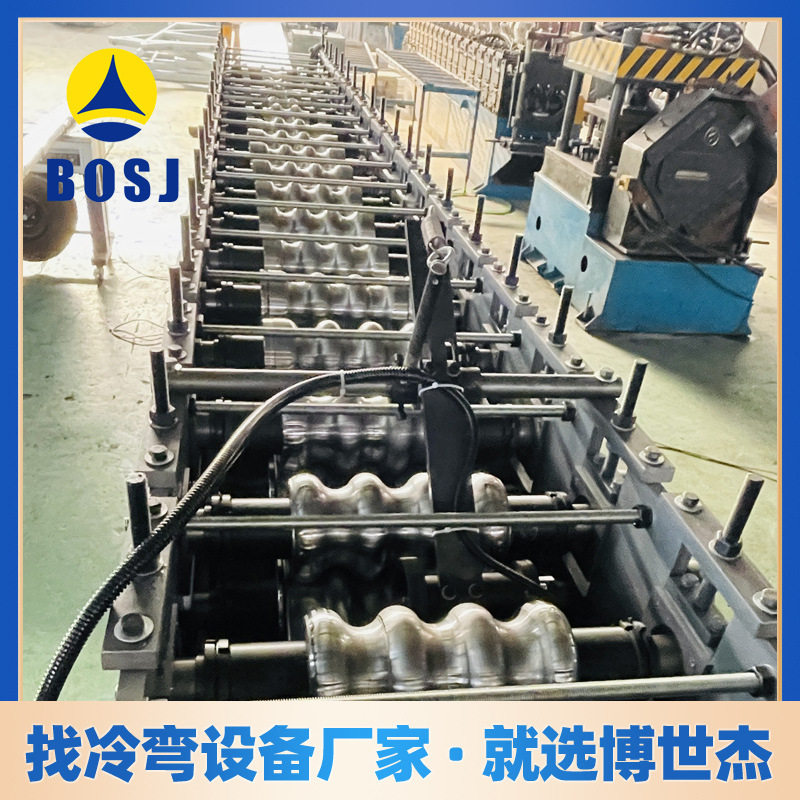 直供 波纹板传热元件生产 金属波纹板成型设备 大弧度u型钢冷弯机