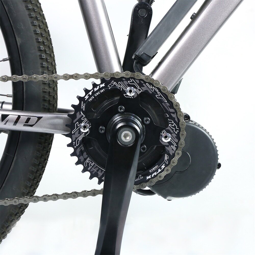 BAFANG八方中置电机盘爪转接盘片104BCD BBS0102 32 34 36 38T