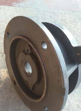 电机前端盖前凸缘电机马达配件AEVFF3 1.5KW 立式