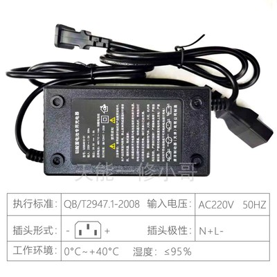 新品新蕾电动车原配专用新国电瓶充电器48V1260V20爱玛新大洲小刀