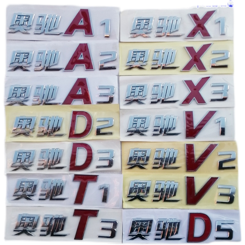 五征原厂缔途MX GX DX A1A2A3D2D3T1T3X1X2X3V1V2V3D5彩贴标志