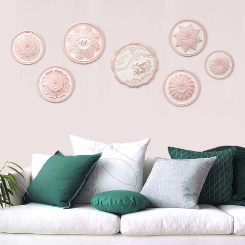 好货If European lace flower language resin wall decoration w