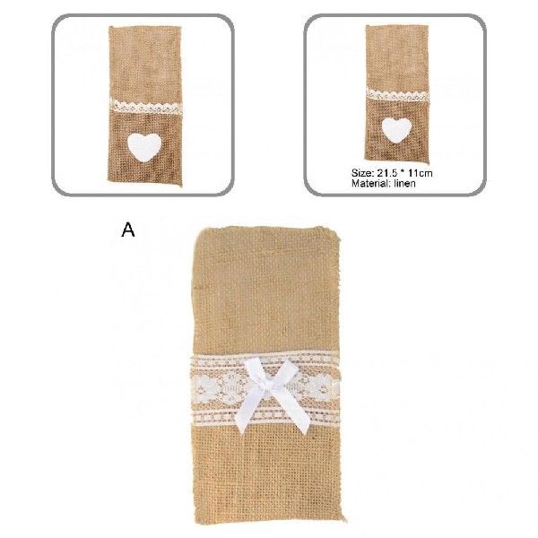 Cutlery Container Long Lasting Washable Reusable Lace