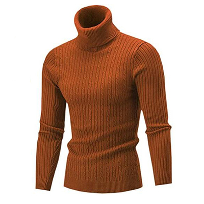 新品2021 Men's Turtleneck Sweater Fall/Winter Men's Turtlene