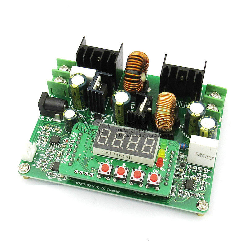 D3806 数控直流稳压恒流电源 可调升降压电源模块板38V6A充电器