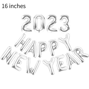New Year Party Decoration Balloon 16 Inch Happy New Year 202
