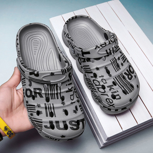 Men Beach Clogs 2021 Summer Camouflage Garden Clogs For Wome