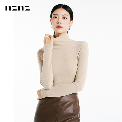 高领打底衫女春秋内搭可外穿长袖