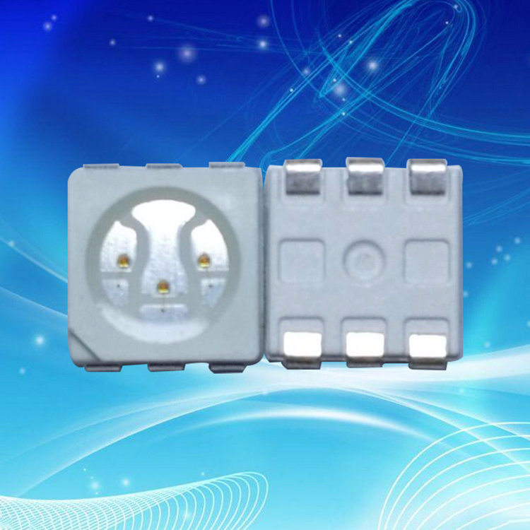 深圳工厂销售 铜支架5050贴片黄光LED灯珠  高亮贴片5050黄灯