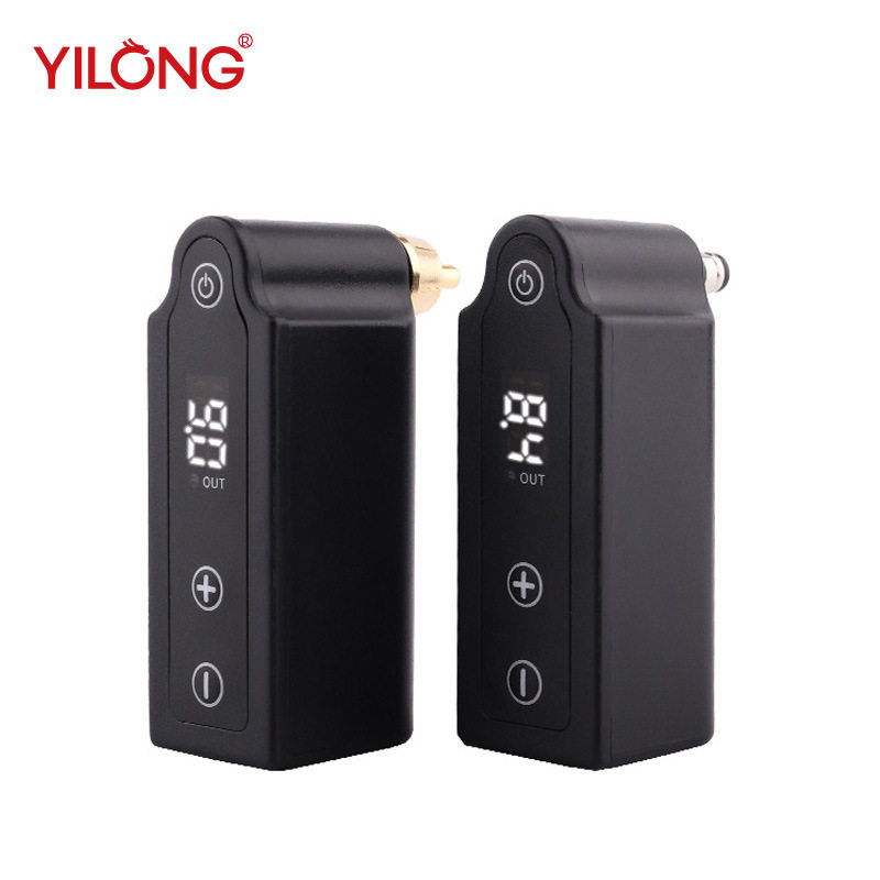 异龙纹身器材无线迷你纹身机电源移动充电电源液晶显示厂家直销