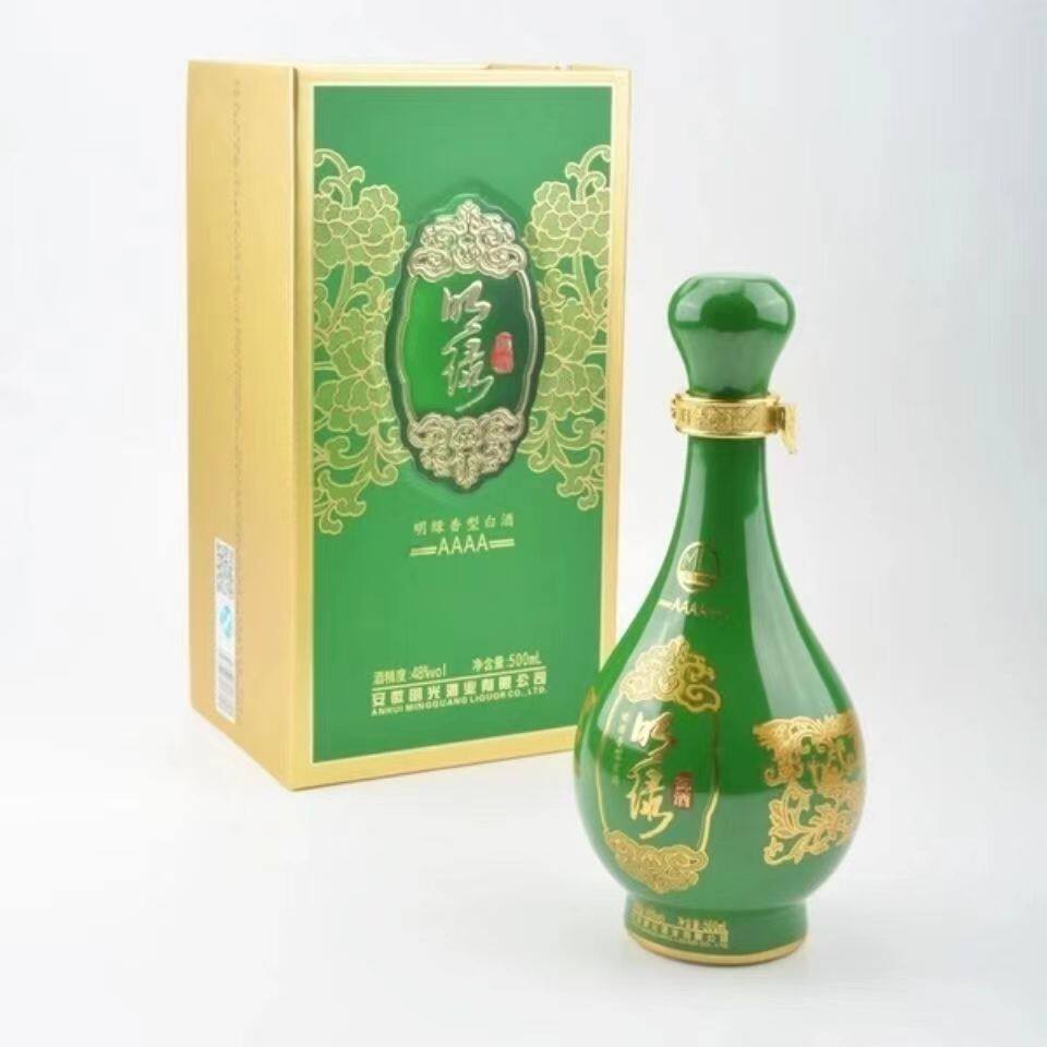明光酒业4A明绿液白酒48度500ml