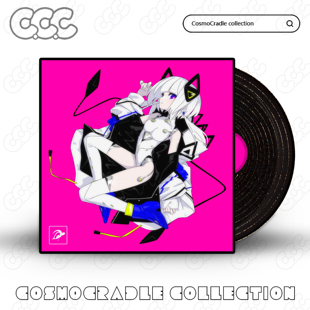 UV转印防水贴纸 光盘CD ACG专辑封面系列贴纸 黑胶唱片