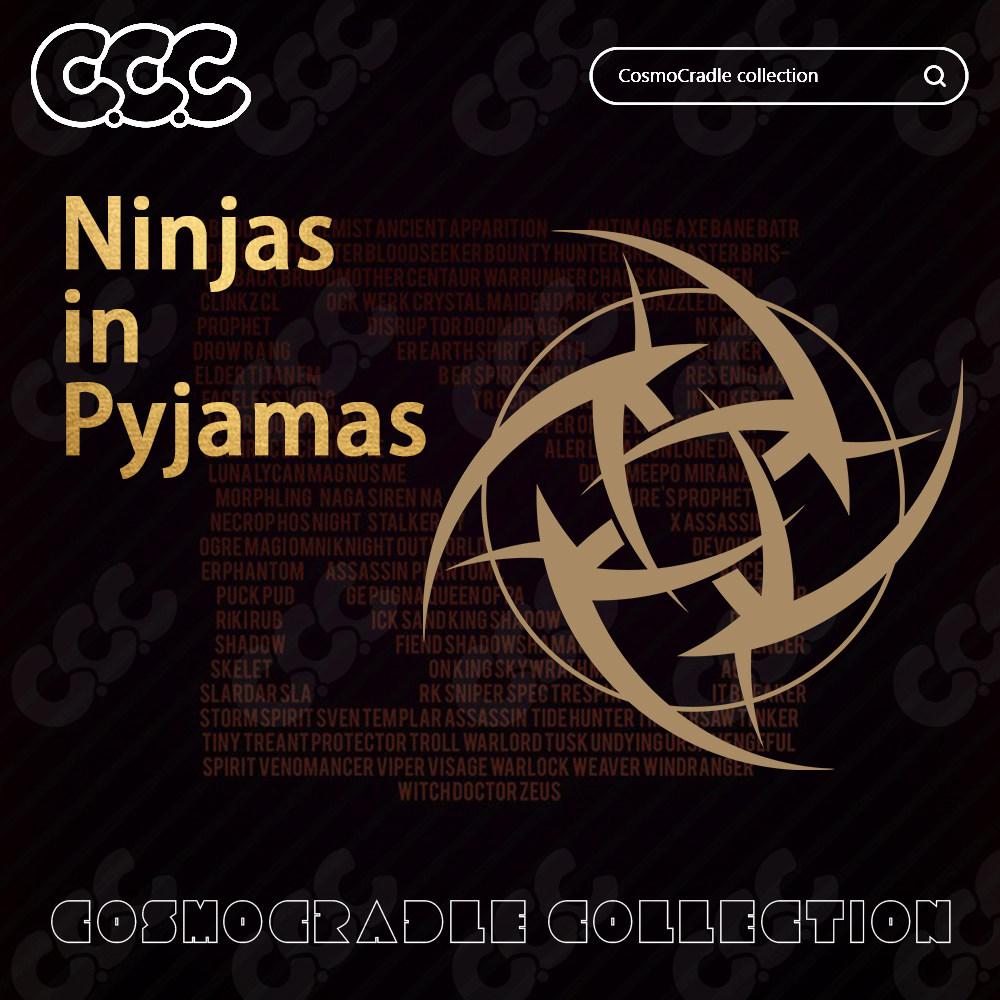 DOTA2 TI国际邀请赛 战队队标 Ninjas in Pyj